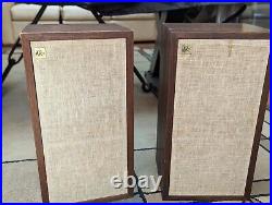 Vintage Pair of Acoustic Research AR-4X Speakers TESTED