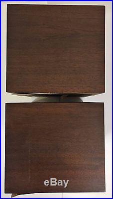 Vintage Pair of Acoustic Research AR-4X Tube Amp Stereo Speakers Original Boxes
