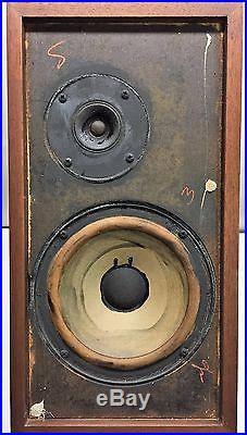 Vintage Pair of Acoustic Research AR-4X Tube Amp Stereo Speakers Original Boxes