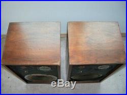 Vintage Pair of Acoustic Research Ar-2ax Speakers Nice
