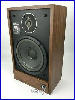 Vintage Pair of Acoustic Research Teledyne AR18S 2-Way Wooden Cabinet Speakers