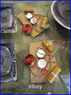 Vintage Rare Acoustic Research AR 401-28 Woofers Mid Tweeter Crossover Healthkit