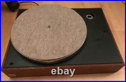 Vintage Research AR XA turntable with refinished top plate NICE