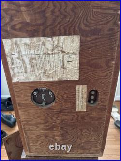 Vintage Single Acoustic Research AR-1 Speaker Acoustic Suspension 1950s RARE