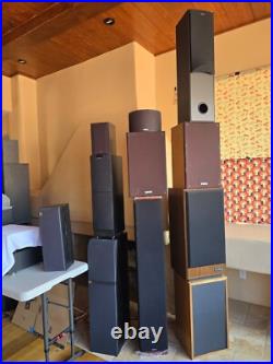 Vintage Speakers LOT JBL, Sony Yamaha Cambridge etc. Tower of Power