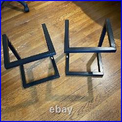 Vintage Steel Stands for AR 2 Speakers Hand Made in England