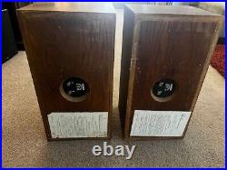 Vintage Stereo HiFi Speakers Acoustic Research AR-4x