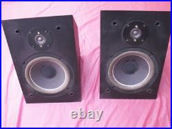 Vintage Teledyne AR Acoustic Research Rock Partner Book Shelf 8 Woofer Speakers