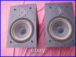 Vintage Teledyne AR Acoustic Research Rock Partner Book Shelf 8 Woofer Speakers