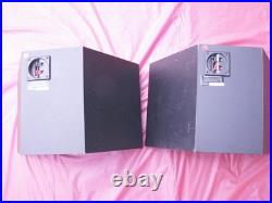 Vintage Teledyne AR Acoustic Research Rock Partner Book Shelf 8 Woofer Speakers