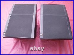 Vintage Teledyne AR Acoustic Research Rock Partner Book Shelf 8 Woofer Speakers