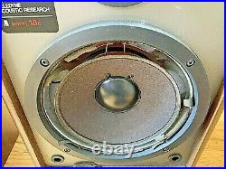 Vintage Teledyne Acoustic Research 18B Bookshelf speakers Tested worn surrounds
