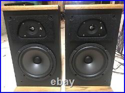 Vintage Teledyne Acoustic Research TSW 210 Speakers Excellent Condition
