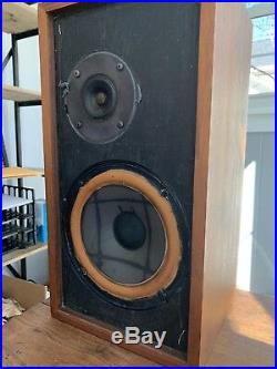 Vintage Trio Acoustic Research Ar4x Speakers All Working No Smoking Pet Free