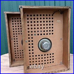 Vintage acoustic speakers 2.0 of the Soviet period. Rarity