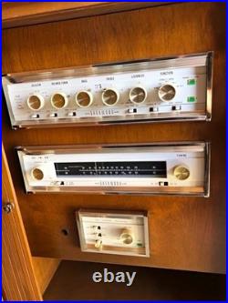 Vintage stereo Console Sherwood tube amplifier & tuner, Turntable, AR Speakers Vintage stereo Console Sherwood tube amplifier & tuner, Turntable, AR Speakers