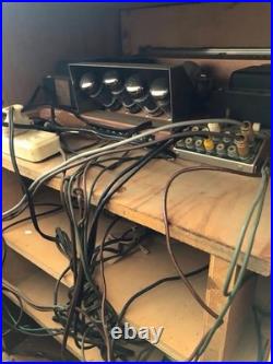 Vintage stereo Console Sherwood tube amplifier & tuner, Turntable, AR Speakers