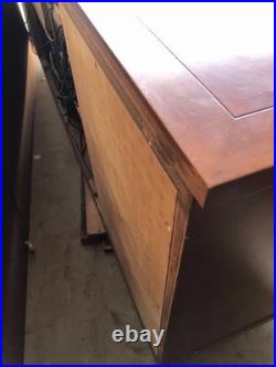 Vintage stereo Console Sherwood tube amplifier & tuner, Turntable, AR Speakers