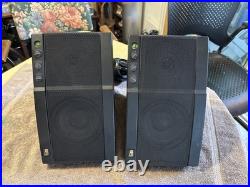 Vintage x2 AR Acoustic Research Powered partner 570 Stereo Speaker Matched Pair