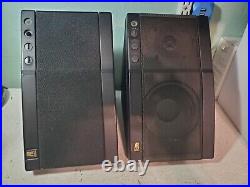 Vintage x2 AR Acoustic Research Powered partner 570 Stereo Speaker Matched Pair