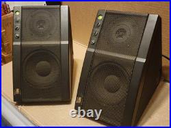 Vintage x2 AR Acoustic Research Powered partner 570 Stereo Speaker Matched Pair