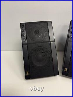 Vintage x2 AR Acoustic Research Powered partner 570 Stereo Speaker Matched Pair