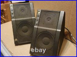 Vintage x2 AR Acoustic Research Powered partner 570 Stereo Speaker Matched Pair