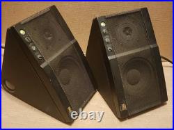 Vintage x2 AR Acoustic Research Powered partner 570 Stereo Speaker Matched Pair