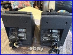 Vintage x2 AR Acoustic Research Powered partner 570 Stereo Speaker Matched Pair