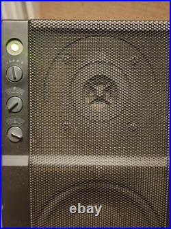 Vintage x2 AR Acoustic Research Powered partner 570 Stereo Speaker Matched Pair