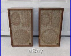 Vtg ACOUSTIC RESEARCH AR2A AR-2 A SPEAKERS SOLD AS FOUND AR AR3 BEST PRICE